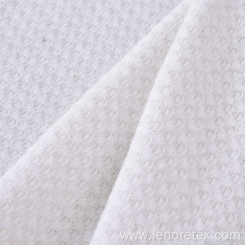 Polyester Rrayon Spandex ECO Friendly Knit Waffle Fabric